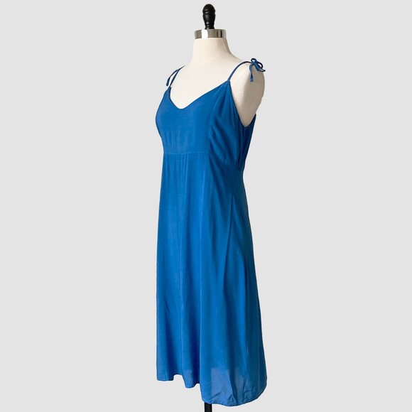 Lighweight Spring Blue Slip Dress - Picture 2 of 3